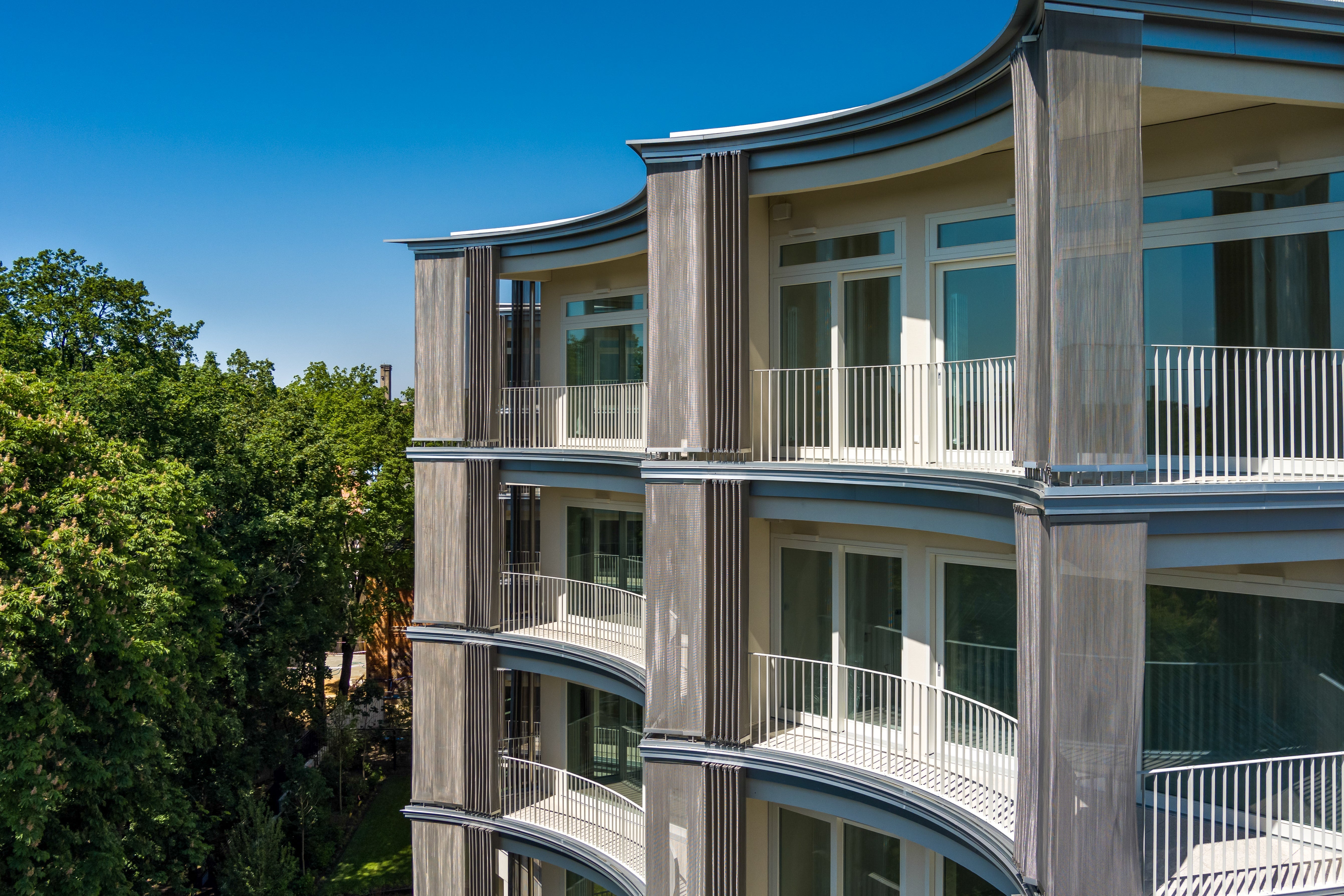 Apartment Balcony Curtains